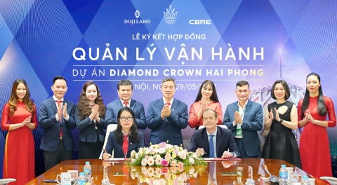 CBRE được lựa chọn là đơn vị quản lý và vận hành Dự án Diamond Crown Hai Phong