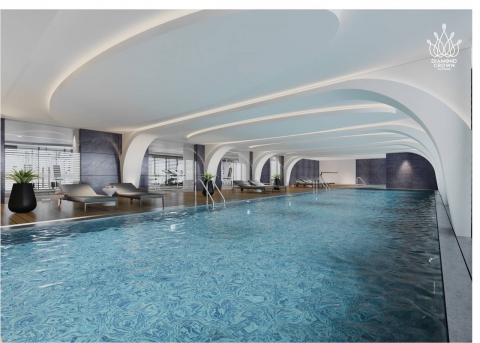 Hải Phòng sẽ có tổ hợp thủy trị liệu và bể bơi 4 mùa công nghệ mới tại diamond crown hai phong