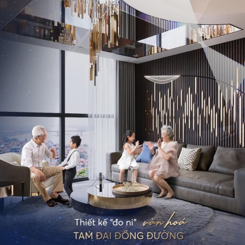 Căn hộ Duplex 2 tầng Diamond Crown Hai Phong : Một ngôi nhà, Nhiều giá trị