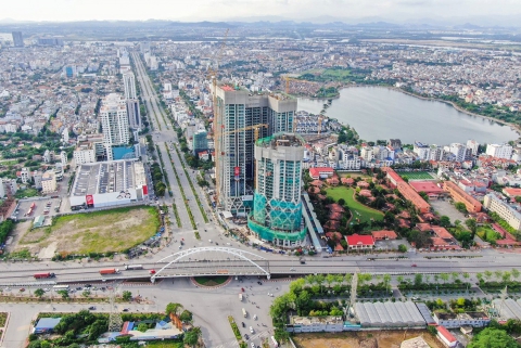 Dự án Diamond Crown Hải Phòng cất nóc sau hơn 300 ngày: Đạt kỷ lục chưa từng có tại có