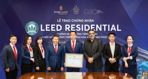 Diamond Crown Hai Phong - Dự án chung cư đầu tiên của Việt Nam được cấp chứng nhận công trình xanh LEED Residential