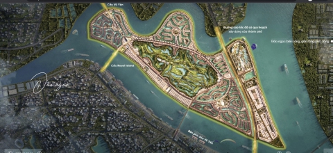 Dự án đảo Vũ Yên được Thủ tướng chấp thuận tăng tổng mức đầu tư từ 18.793 tỷ đồng, lên 55.870 tỷ đồng